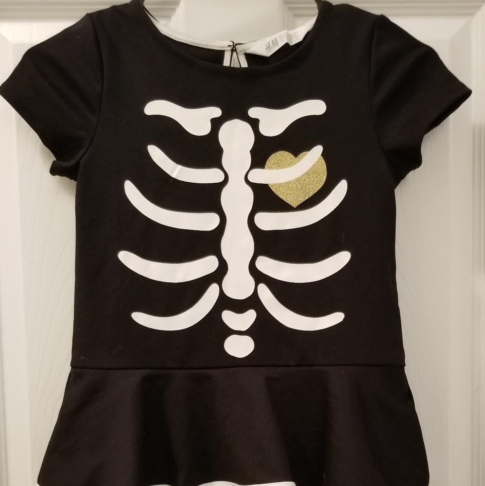 H&M Girls Peplum Dress